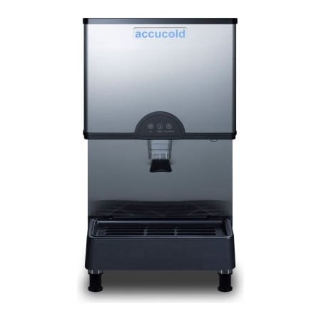 Summit Appliance Div. Accucold Ice And Water Dispenser, Air Cooled, Makes Up To 282 Lbs./Day AIWD282